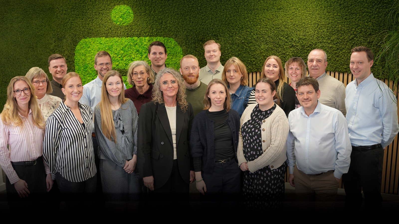 Foto af medarbejdere til kunder i KBH