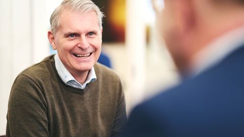 Raadgiver til et kundemoede