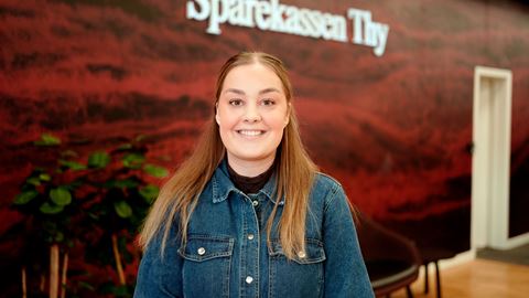 Laura fra Sparekassen Thy