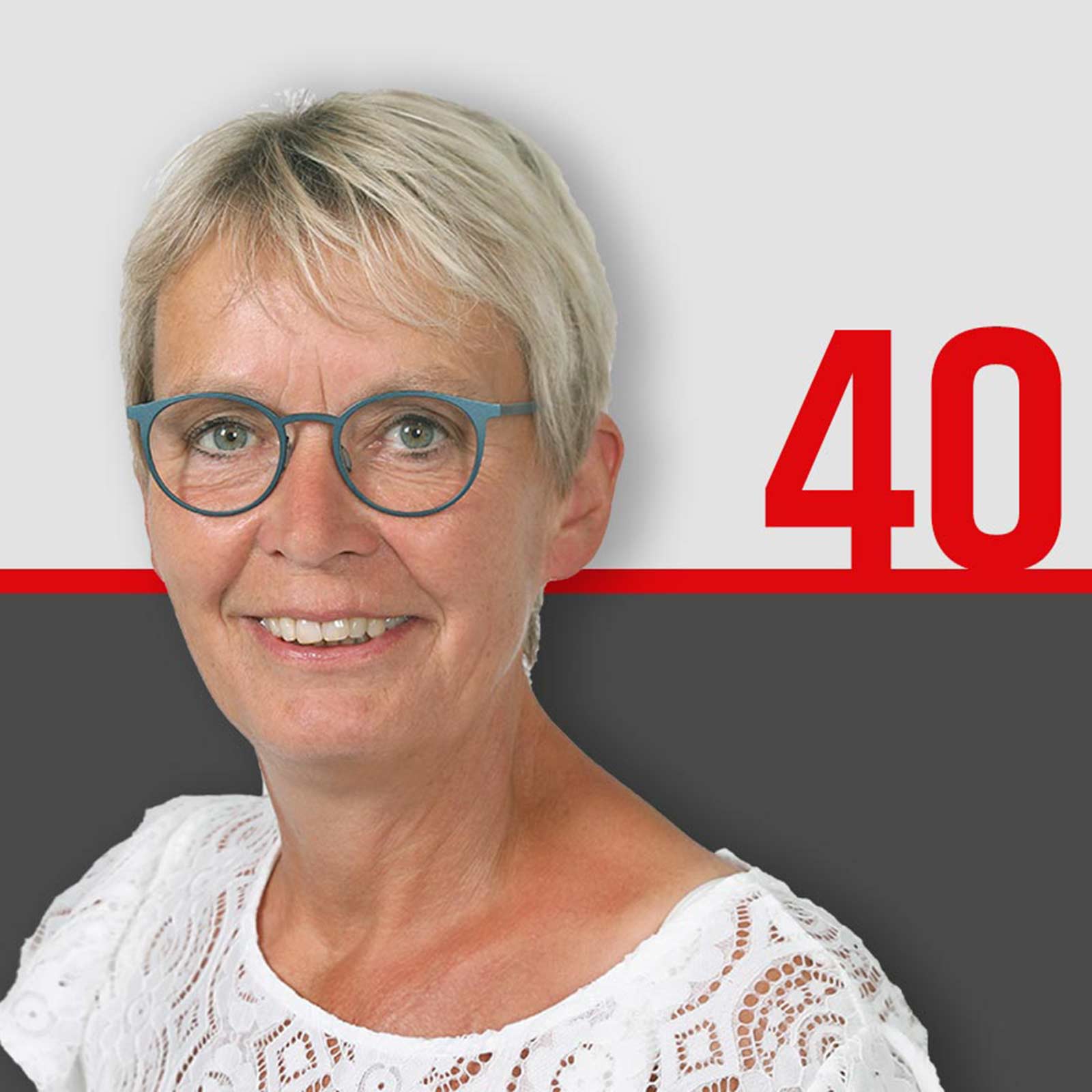 Lene Stærk Jørgensen kan fejre 40 år i Sparekassen Thy Sparekassen Thy