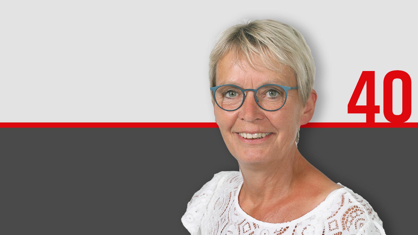 Lene Jørgensen har 40 års jubilæum Lene Jørgensen har 40 års jubilæum