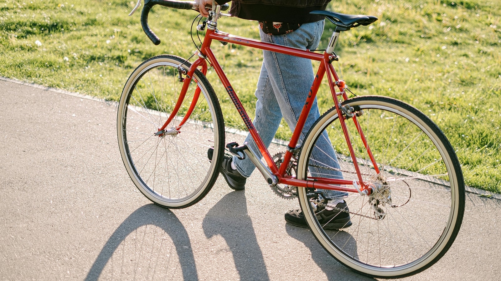 Cykel trækkes